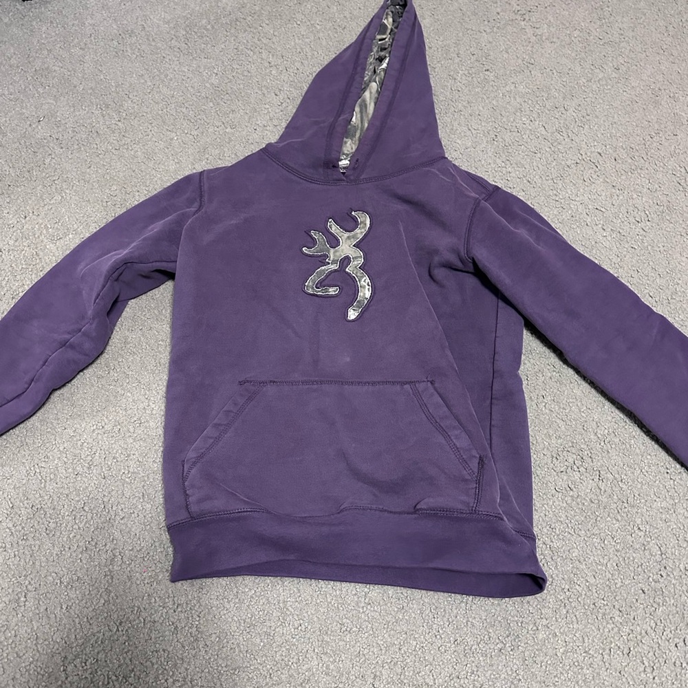 Browning Purple Hoodie
